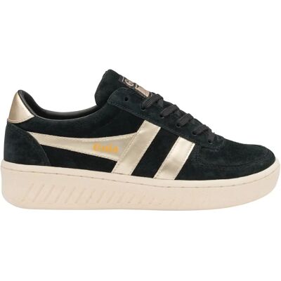 Baskets femme Gola Classics Grandslam Pearl Noir 38 - Publicité Baskets femme Gola Classics Grandslam Pearl Noir 38 - Publicité