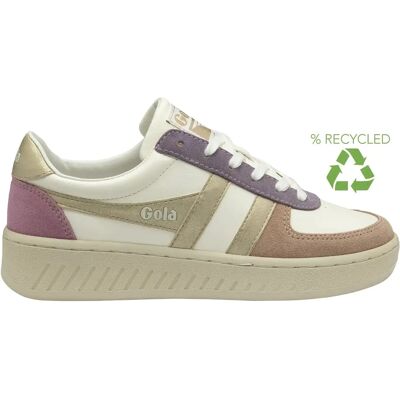 Baskets suède femme Gola Grandslam Quadrant Blanc 39 - Publicité Baskets suède femme Gola Grandslam Quadrant Blanc 39 - Publicité