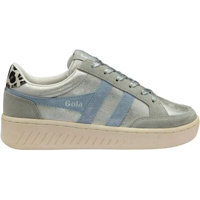 Baskets suède femme Gola Superslam Blaze II Argenté 39 - Publicité Baskets suède femme Gola Superslam Blaze II Argenté 39 - Publicité