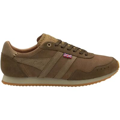 Baskets Gola Track Cambridge Marron 45 - Publicité Baskets Gola Track Cambridge Marron 45 - Publicité