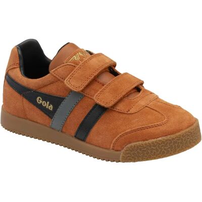 Baskets à scratch bébé garçon Gola Harrier Strap Trainer Orange 27 - Publicité Baskets à scratch bébé garçon Gola Harrier Strap Trainer Orange 27 - Publicité