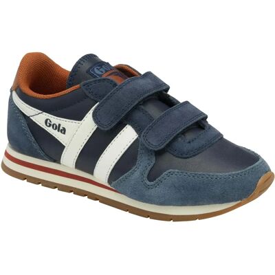 Baskets enfant Gola Daytona Pure Strap Bleu 28 - Publicité Baskets enfant Gola Daytona Pure Strap Bleu 28 - Publicité