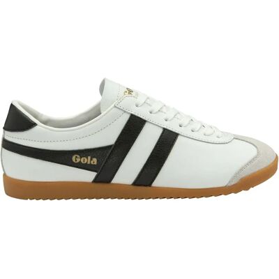 Baskets à lacet en cuir femme Gola Bullet Blanc 38 - Publicité Baskets à lacet en cuir femme Gola Bullet Blanc 38 - Publicité