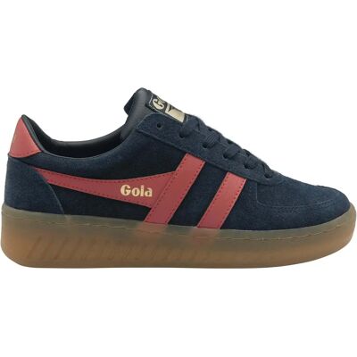 Baskets femme Gola Grandslam Suede Trainer Bleu 37 - Publicité Baskets femme Gola Grandslam Suede Trainer Bleu 37 - Publicité