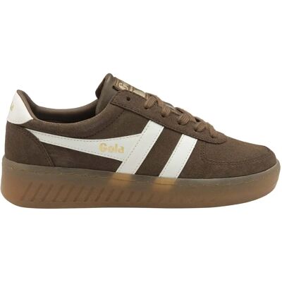 Baskets femme Gola Grandslam Suede Trainer Marron 39 - Publicité Baskets femme Gola Grandslam Suede Trainer Marron 39 - Publicité