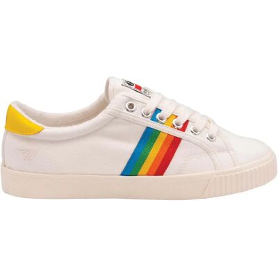 Baskets femme Gola Mark Cox Rainbow II Blanc 36 - Publicité Baskets femme Gola Mark Cox Rainbow II Blanc 36 - Publicité