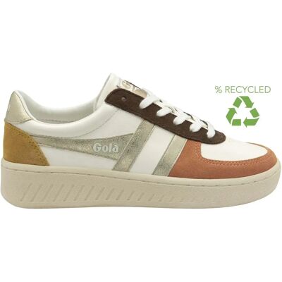 Baskets femme Gola Grandslam Quadrant Trainer Blanc 40 - Publicité Baskets femme Gola Grandslam Quadrant Trainer Blanc 40 - Publicité