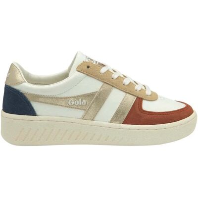Baskets femme Gola Grandslam Quadrant Blanc 40 - Publicité Baskets femme Gola Grandslam Quadrant Blanc 40 - Publicité