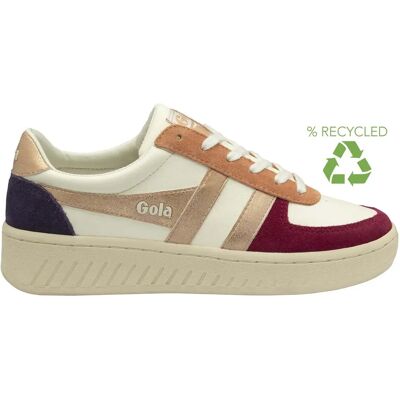 Baskets à lacet femme Gola Quadrant Blanc 40 - Publicité Baskets à lacet femme Gola Quadrant Blanc 40 - Publicité