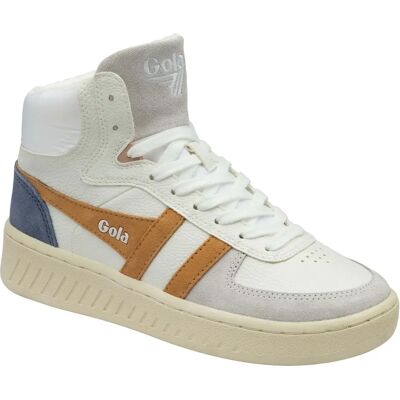 Baskets femme Gola Slam Trident Blanc 40 - Publicité Baskets femme Gola Slam Trident Blanc 40 - Publicité