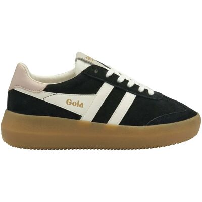 Baskets à lacet en daim femme Gola Athena Noir 38 - Publicité Baskets à lacet en daim femme Gola Athena Noir 38 - Publicité