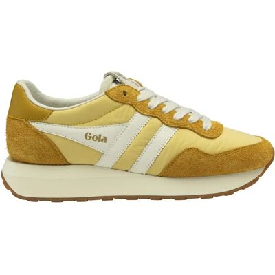 Baskets à lacet semelle épaisse femme Gola Arizona Jaune 41 - Publicité Baskets à lacet semelle épaisse femme Gola Arizona Jaune 41 - Publicité