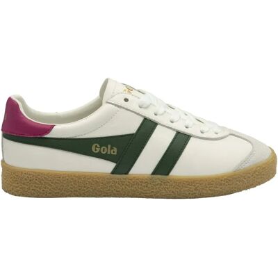 Baskets en cuir femme Gola Medallist Leather Blanc 39 - Publicité Baskets en cuir femme Gola Medallist Leather Blanc 39 - Publicité
