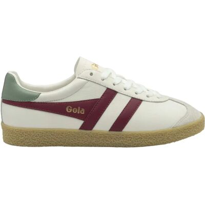 Baskets cuir femme Gola Medallist Leather Blanc 40 - Publicité Baskets cuir femme Gola Medallist Leather Blanc 40 - Publicité