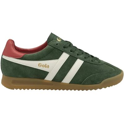 Baskets à lacet en daim femme Gola Torpedo Vert 40 - Publicité Baskets à lacet en daim femme Gola Torpedo Vert 40 - Publicité