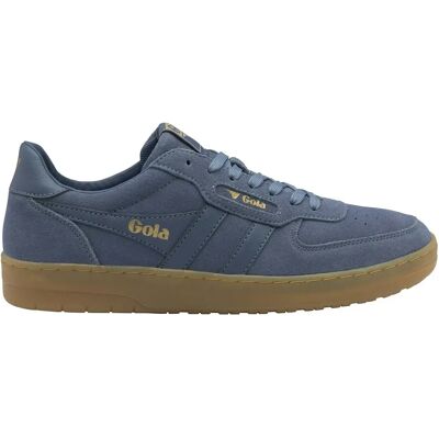 Baskets Gola Hawk Suede 86 Bleu 44 - Publicité Baskets Gola Hawk Suede 86 Bleu 44 - Publicité