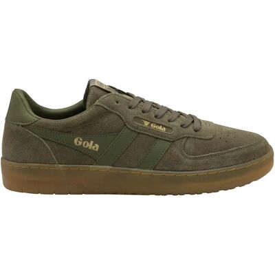 Baskets Gola Hawk Suede 86 Vert 41 - Publicité Baskets Gola Hawk Suede 86 Vert 41 - Publicité