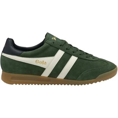 Baskets à lacet en cuir Gola Torpedo Vert 45 - Publicité Baskets à lacet en cuir Gola Torpedo Vert 45 - Publicité