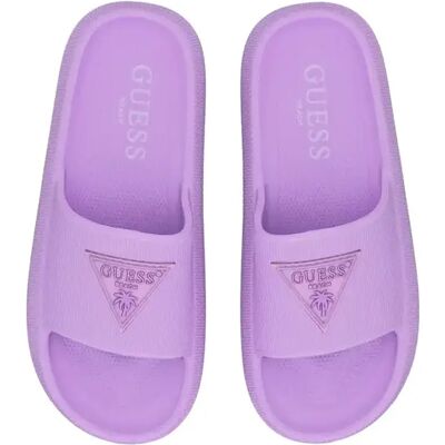 Claquettes caoutchouc femme Guess Violet 35/36 - Publicité Claquettes caoutchouc femme Guess Violet 35/36 - Publicité