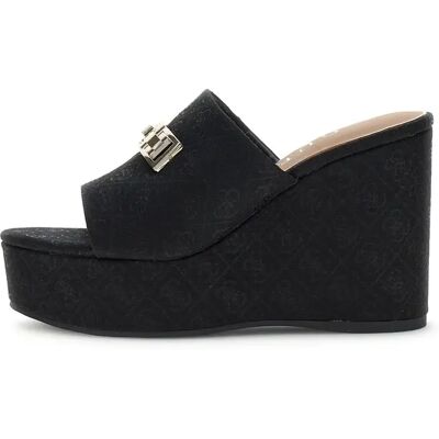 Mules compensées femme Guess Evenza Noir 39 - Publicité Mules compensées femme Guess Evenza Noir 39 - Publicité