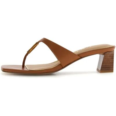 Sandales à talon femme Guess Yaiza Marron 36 - Publicité Sandales à talon femme Guess Yaiza Marron 36 - Publicité