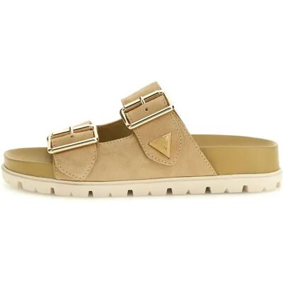 Sandales femme Guess Fasten Beige 41 - Publicité Sandales femme Guess Fasten Beige 41 - Publicité
