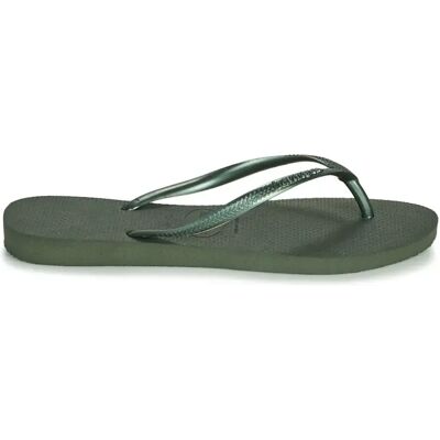 Tongs femme Havaianas Slim Vert 43/44 - Publicité Tongs femme Havaianas Slim Vert 43/44 - Publicité