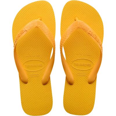 Tongs Havaianas Top Jaune 41/42 - Publicité Tongs Havaianas Top Jaune 41/42 - Publicité