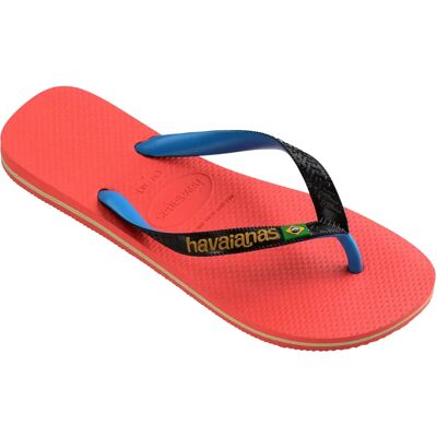 Tongs Havaianas Brasil Mix Rose 37/38 - Publicité Tongs Havaianas Brasil Mix Rose 37/38 - Publicité