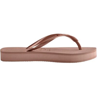 Tongs femme Havaianas Slim Flatform Rose 41/42 - Publicité Tongs femme Havaianas Slim Flatform Rose 41/42 - Publicité