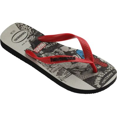 Tongs Havaianas Top Marvel Classics Noir 47/48 - Publicité Tongs Havaianas Top Marvel Classics Noir 47/48 - Publicité