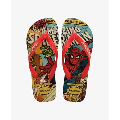 Tongs enfant Havaianas Top Marvel Classics Beige 29/30 - Publicité Tongs enfant Havaianas Top Marvel Classics Beige 29/30 - Publicité