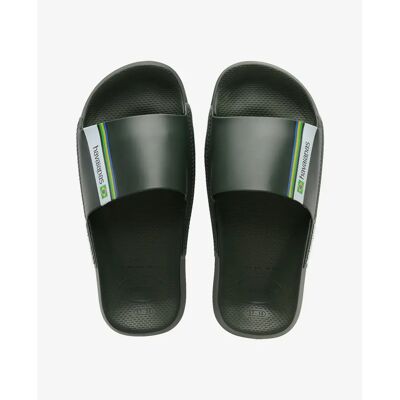 Claquettes Havaianas Brasil Vert 39/40 - Publicité Claquettes Havaianas Brasil Vert 39/40 - Publicité