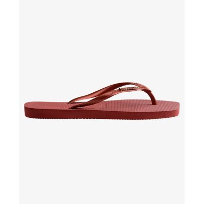 Tongs femme Havaianas Square Logo Metallic Marron 39/40 - Publicité Tongs femme Havaianas Square Logo Metallic Marron 39/40 - Publicité