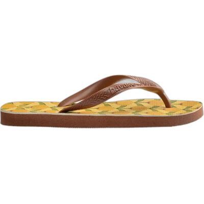 Tongs Havaianas Farm Banana Deco Jaune 35/36 - Publicité Tongs Havaianas Farm Banana Deco Jaune 35/36 - Publicité