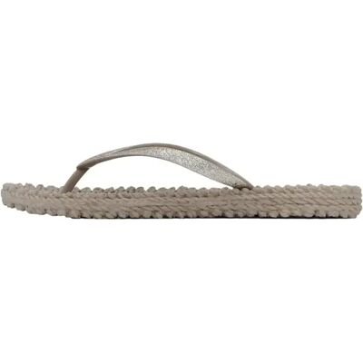 Tongs à paillettes femme Ilse Jacobsen Hornbæk Beige 40 - Publicité Tongs à paillettes femme Ilse Jacobsen Hornbæk Beige 40 - Publicité