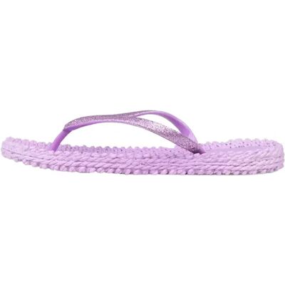 Tongs à paillettes femme Ilse Jacobsen Hornbæk Violet 37 - Publicité Tongs à paillettes femme Ilse Jacobsen Hornbæk Violet 37 - Publicité