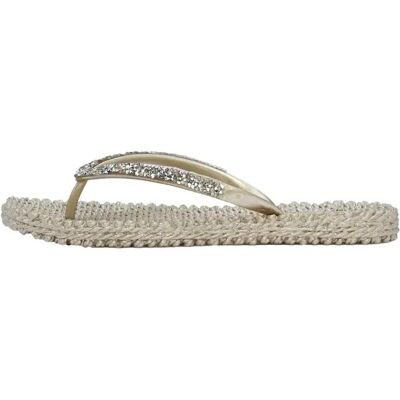 Tongs à strass femme Ilse Jacobsen Hornbæk Beige 40 - Publicité Tongs à strass femme Ilse Jacobsen Hornbæk Beige 40 - Publicité