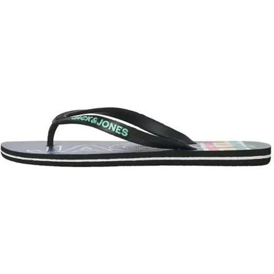 Tongs Jack & Jones Palm Print Bleu 46/47 - Publicité Tongs Jack & Jones Palm Print Bleu 46/47 - Publicité