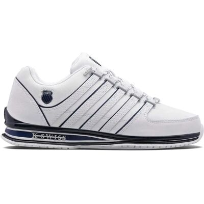 Baskets K-Swiss Rinzler Blanc 44,5 - Publicité Baskets K-Swiss Rinzler Blanc 44,5 - Publicité