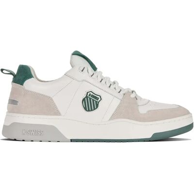 Baskets en cuir K-Swiss Cannonshield Blanc 44 - Publicité Baskets en cuir K-Swiss Cannonshield Blanc 44 - Publicité