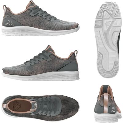 Baskets femme Kappa Rostiew Gris 37 - Publicité Baskets femme Kappa Rostiew Gris 37 - Publicité