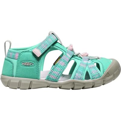 Sandales de randonnée enfant Keen Seacamp II CNX Bleu 32/33 - Publicité Sandales de randonnée enfant Keen Seacamp II CNX Bleu 32/33 - Publicité