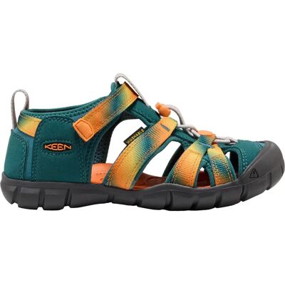 Sandales de randonnée Keen Seacamp II CNX Bleu 39 - Publicité Sandales de randonnée Keen Seacamp II CNX Bleu 39 - Publicité
