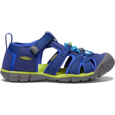 Sandales de randonnée enfant Keen Seacamp II CNX Bleu 27/28 - Publicité Sandales de randonnée enfant Keen Seacamp II CNX Bleu 27/28 - Publicité