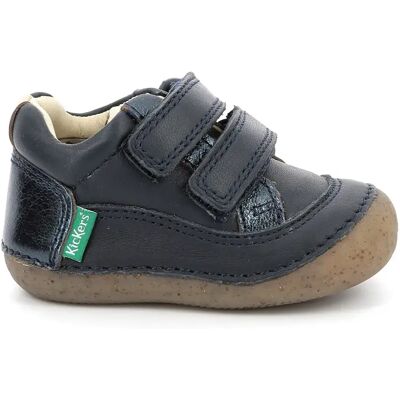 Bottines bébé fille Kickers Sostankro Bleu 18 - Publicité Bottines bébé fille Kickers Sostankro Bleu 18 - Publicité