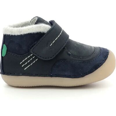 Bottines bébé garçon Kickers Soklimb Bleu 18 - Publicité Bottines bébé garçon Kickers Soklimb Bleu 18 - Publicité
