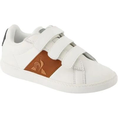 Baskets scratch enfant Le Coq Sportif Courtclassic Ps Black Jean Blanc 31 - Publicité Baskets scratch enfant Le Coq Sportif Courtclassic Ps Black Jean Blanc 31 - Publicité