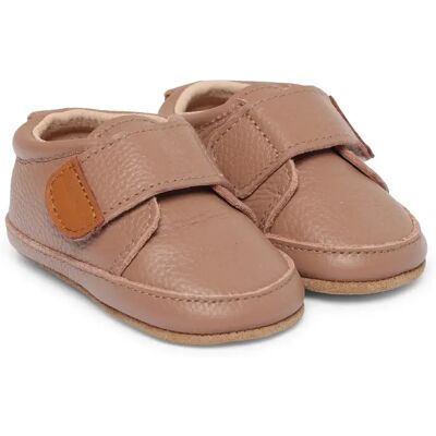 Chaussons Cuir bébé Mikk-Line Marron 36/48 mois - Publicité Chaussons Cuir bébé Mikk-Line Marron 36/48 mois - Publicité