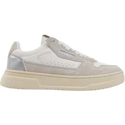 Baskets cuir femme Mim Shoes Mist Low Blanc 37 - Publicité Baskets cuir femme Mim Shoes Mist Low Blanc 37 - Publicité